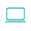 Icono de portátil, representativo de la ocupación de programador